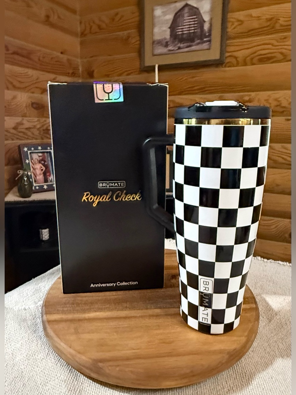 ROYAL CHECK Brumate Anniversary 40oz Era Flip